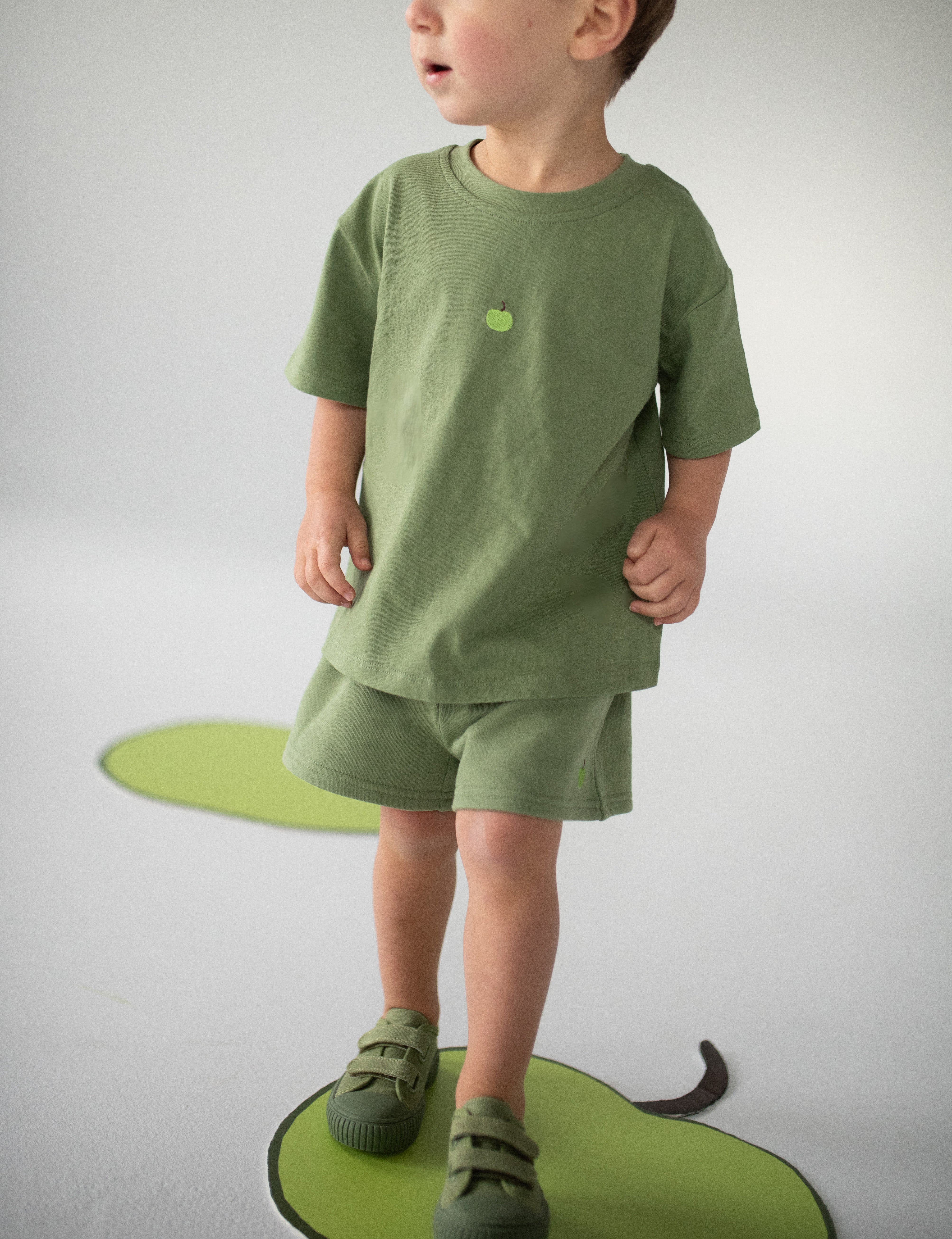 Organic Cotton T-Shirt - Khaki