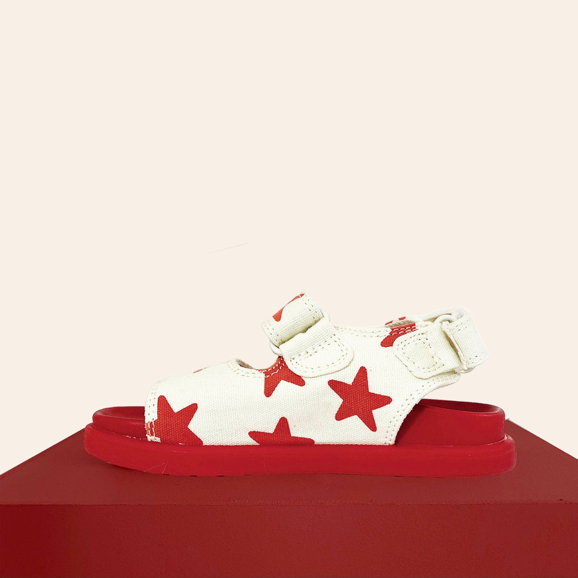 By Billie X Piccolini Sandal - Red Star