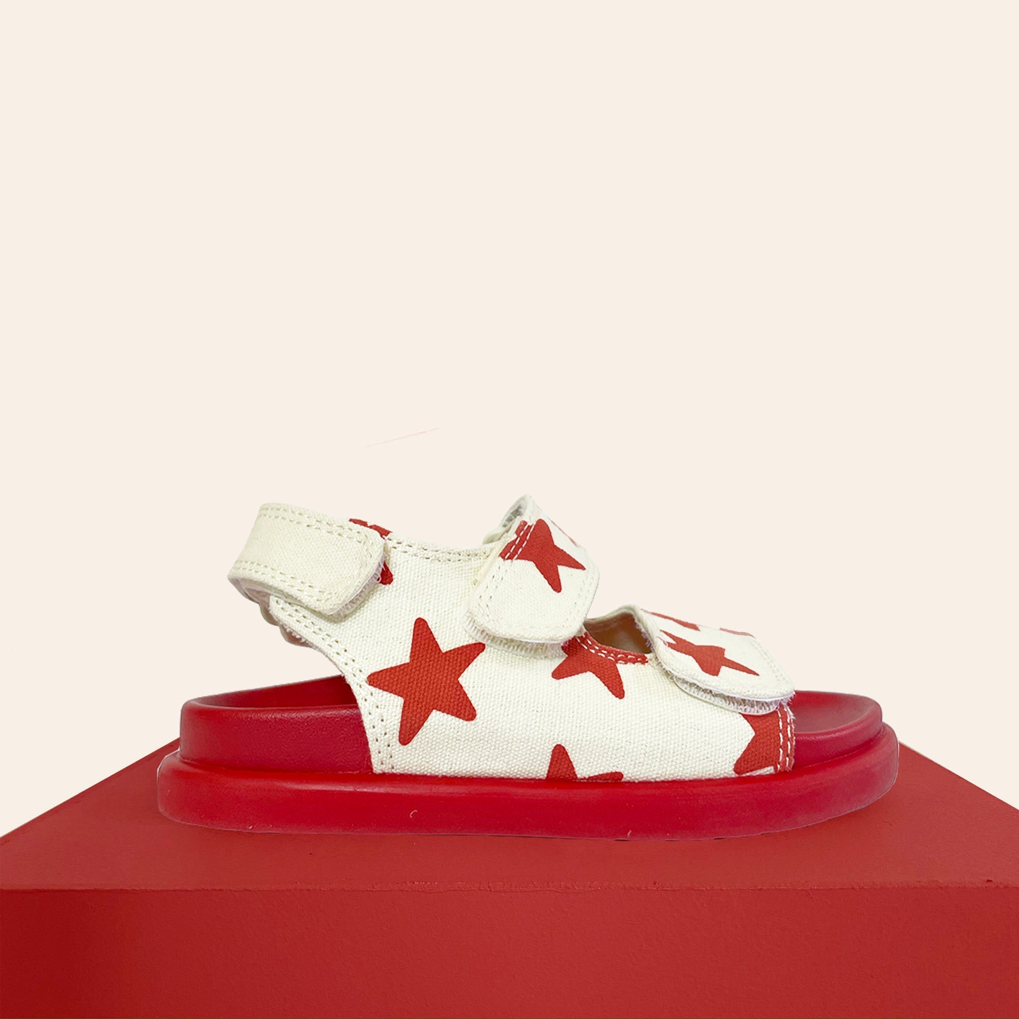 By Billie X Piccolini Sandal - Red Star