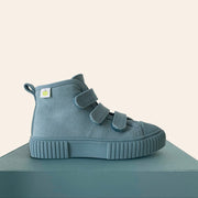 Organic Cotton High Top Sneaker - Blue