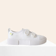 Organic Cotton Low Top Sneaker - White
